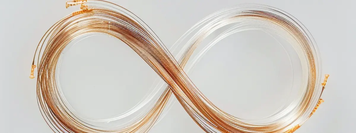 Infinity loop symbolising easy automation