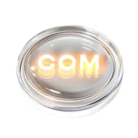 3D lights of a popular .com domain extension