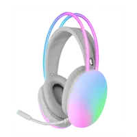 Rainbow headset illustrates VoIP for remote workers